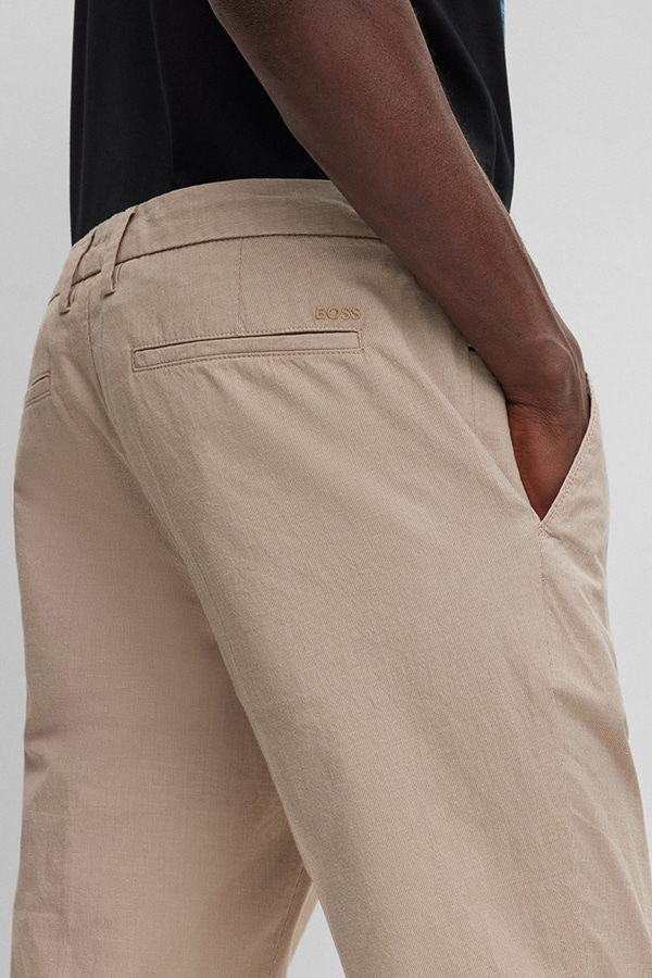 TROUSERS BOSS - 260 BEIGE